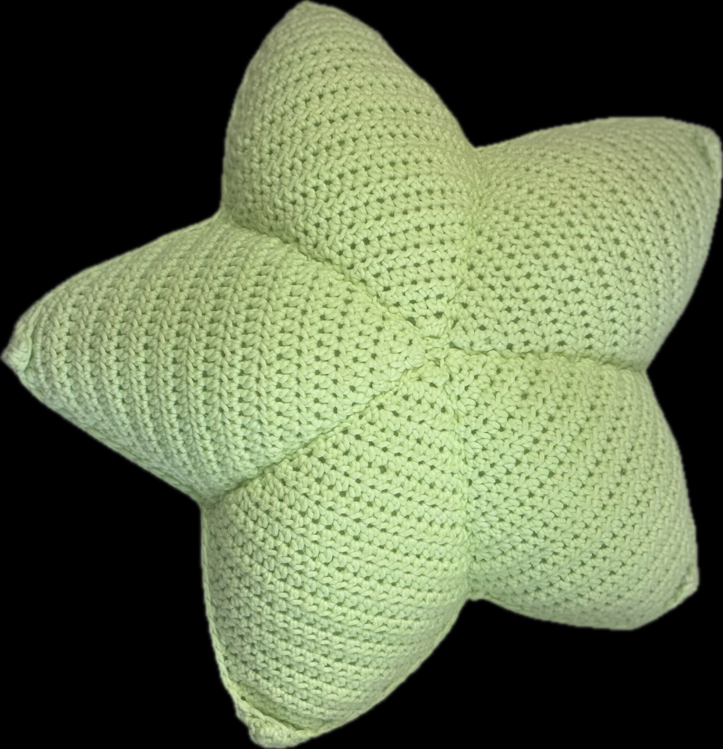Diamond 5 point star pillow - Full Glow